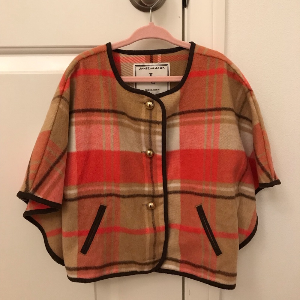 ❌SOLD❌ Janie and Jack cape jacket